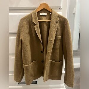 Buck Mason felted chore coat